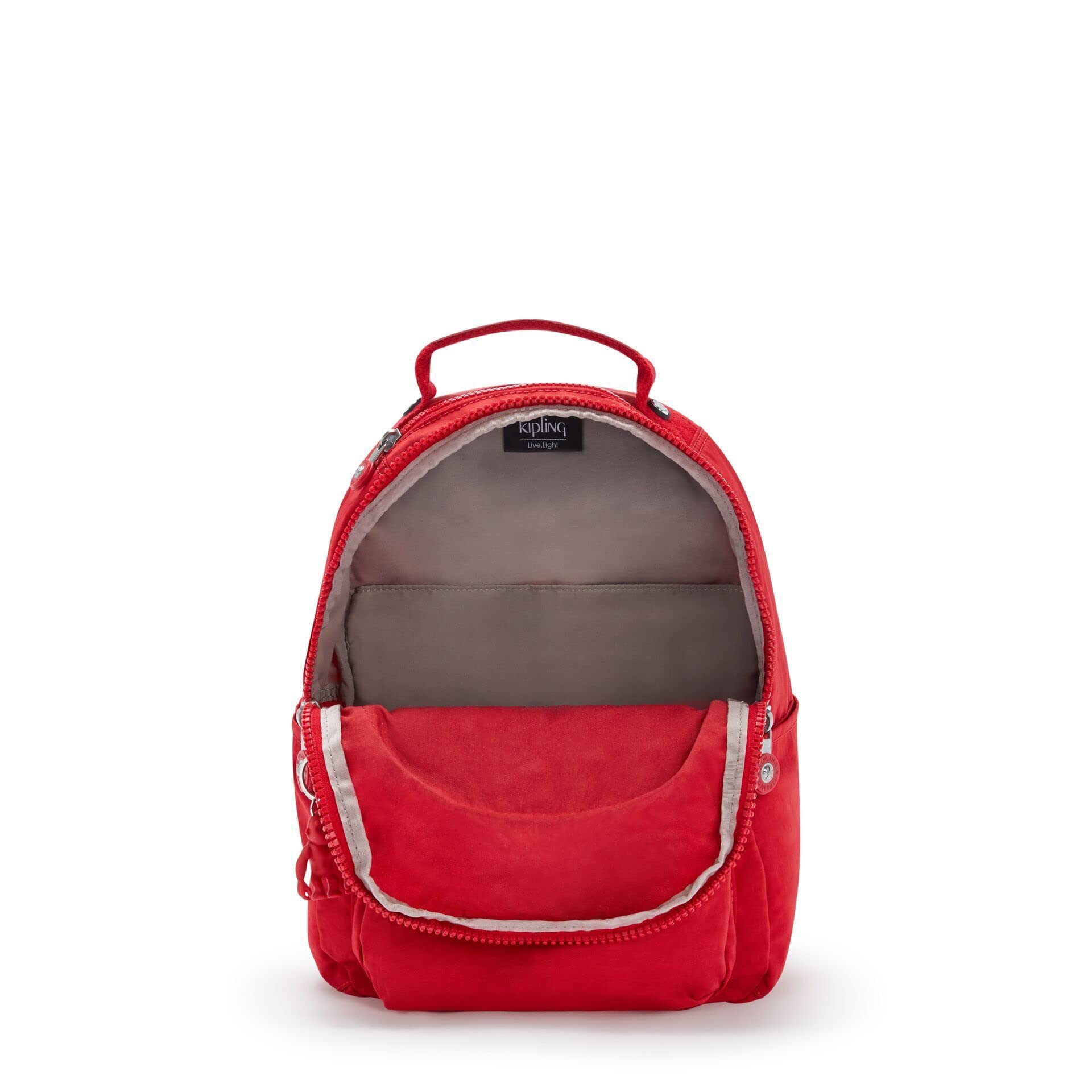 Kipling Seoul S, Borsa messenger Unisex - Adulto, Rosso (Red Rouge), 16 x 25.5 x 35 cm