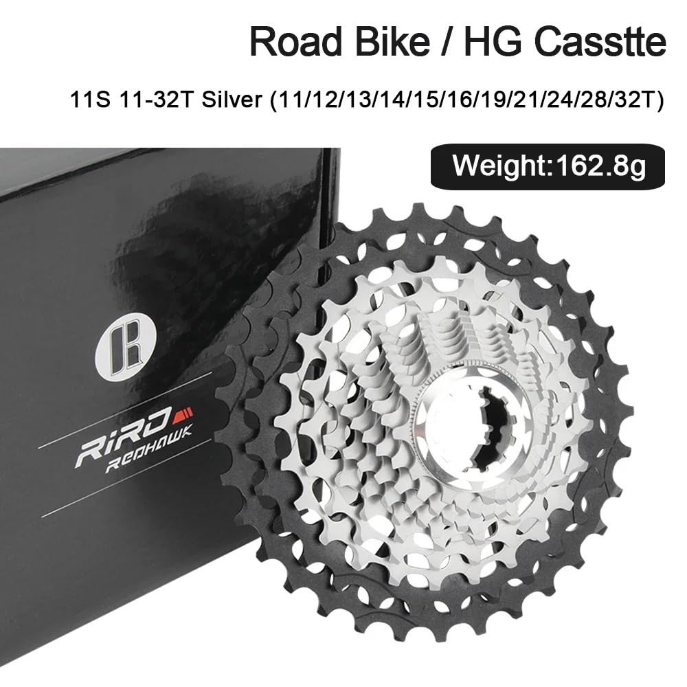 Cassettes Y PiñOnes Piñón Libre Ultraligero for Bicicleta de Carretera, 11/12S-28-34T, con Revestimiento al vacío, Volante Hueco, piñón Velocidad 11/12 V