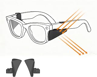 Safety Glasses Side Shields for Ray-Ban Meta Smart Glasses Accessories