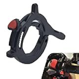 Motorcycle Cruise Control Assist, Throttle Lock, Throttle Mounted Motorcycle Cruise Assist Wrist Hand Grips (Black)
