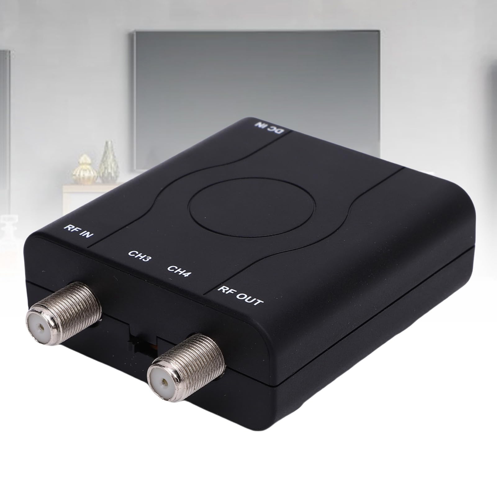 Bewinner HDM61 HDMI to RF Coaxial Modulateur Convertisseur, Pal NTSC Format, 1080p, CH3 CH4 VHF, Plug Play, RF Modulateur pour TV, Console de Jeu, PC, DVD, CCTV, DVR