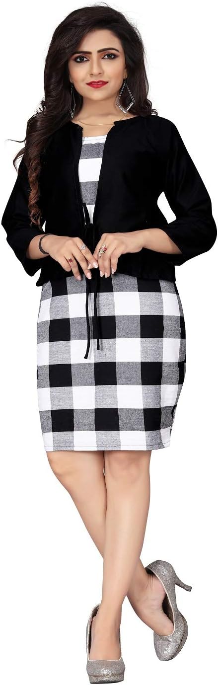Pankti fashion Women's Dress with koti (S)