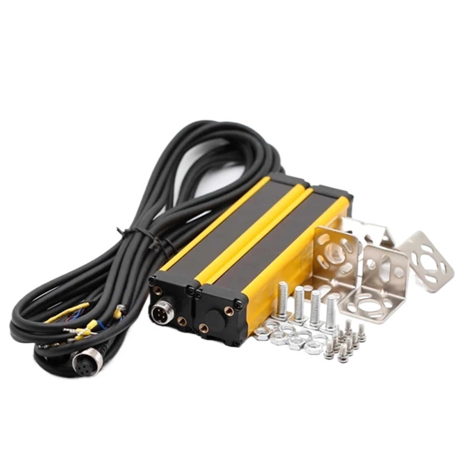 Lichtschranke Sicherheit APS30 3/5/10M Bereich Sensor Schutz Lichtschalter 20-26 Speichen 40mm Gittersicherung 24V (APS30-2240,4XL_NPN PNP UNIVERSAL)