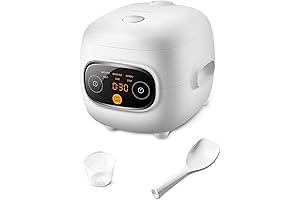COMFEE' Mini Dual Rice Cooker - 5 Cups Cooked / 2.5 Cups...