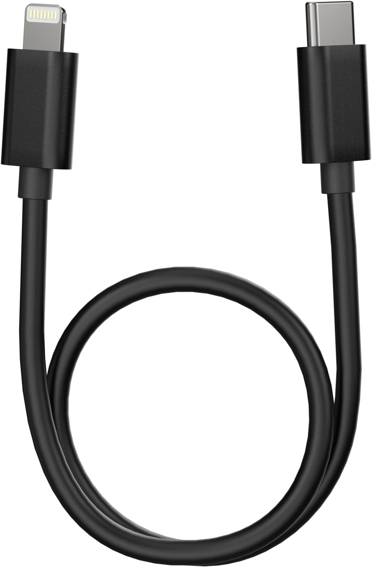 FIIO LT-LT3 USB Type C to Lightning Cable 0.7ft Supports Lossless for iOS/Headphone Amp