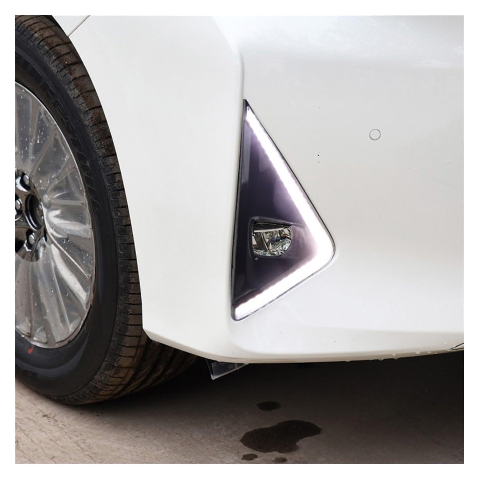 Fendinebbia 12V Auto LED DRL Per Alphard 2018 2019 Indicatore Di Direzione Giallo Indicatore Di Direzione Diurna Luce Fendinebbia Faro