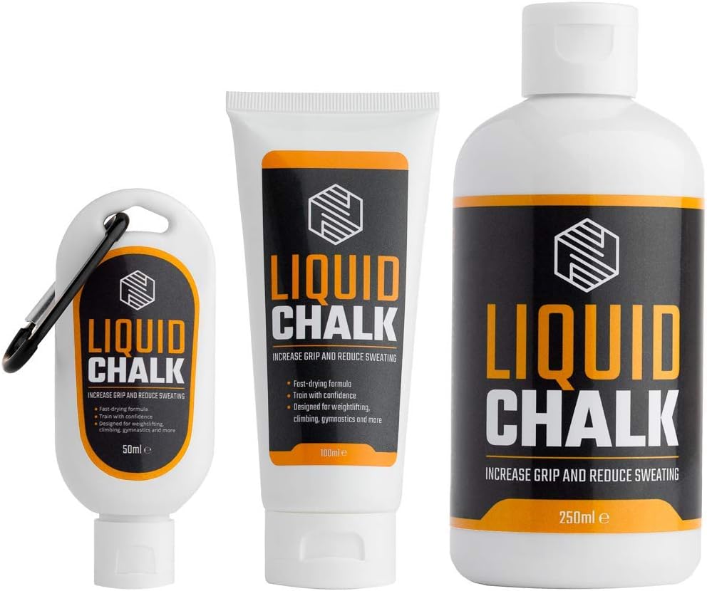 LIQUID CHALK | Sports Chalk | Superior Grip and Sweat-Free Hands for Weightlifting, Gym, Rock Climbing, Bouldering, Gymnastics, Pole Dancing and Fitness, CrossFit, Bodybuilding and More