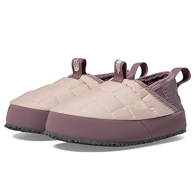 The North Face Kids Thermoball Eco Traction Mule II (Toddler/Little Kid/Big Kid) Kids Shoes Pink Moss/Fawn Grey