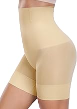 CMTOP Short Culotte Gainante Femme Ventre Plat Taille Haute Amincissante Shorty Gainant sans Couture Minceur Panty Gainant Invisible, Confortable Gaine Shorty Anti Frottement Cuisse