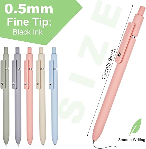 Miniatura 4 de Juego de cuadernos en espiral, paquete de 4 cuadernos con rayas universitarias de 5.7 x 8.2 pulgadas, diarios en espiral para mujeres con bolígrafos