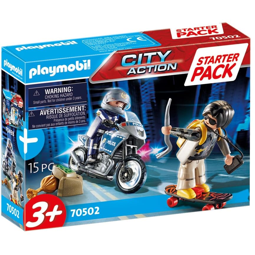 PLAYMOBIL 70502 City Action Starter Set Polizei Ergänzungsset