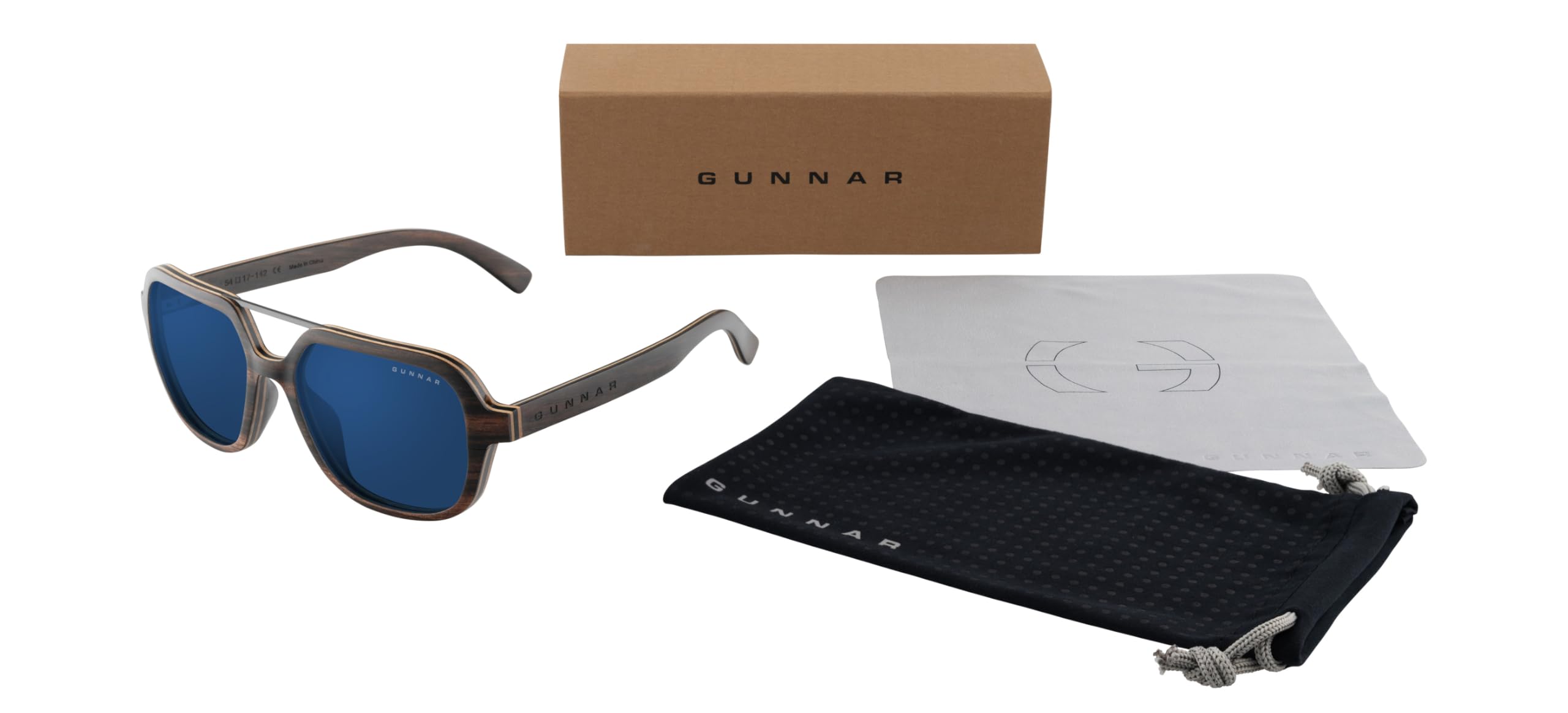 Gunnar Arbor Blaulichtfilter-Brille - Humboldt | Computer-/Gaming-Brille - Arbor Humboldt - Blaulichtfilter - Patentierte Technologie
