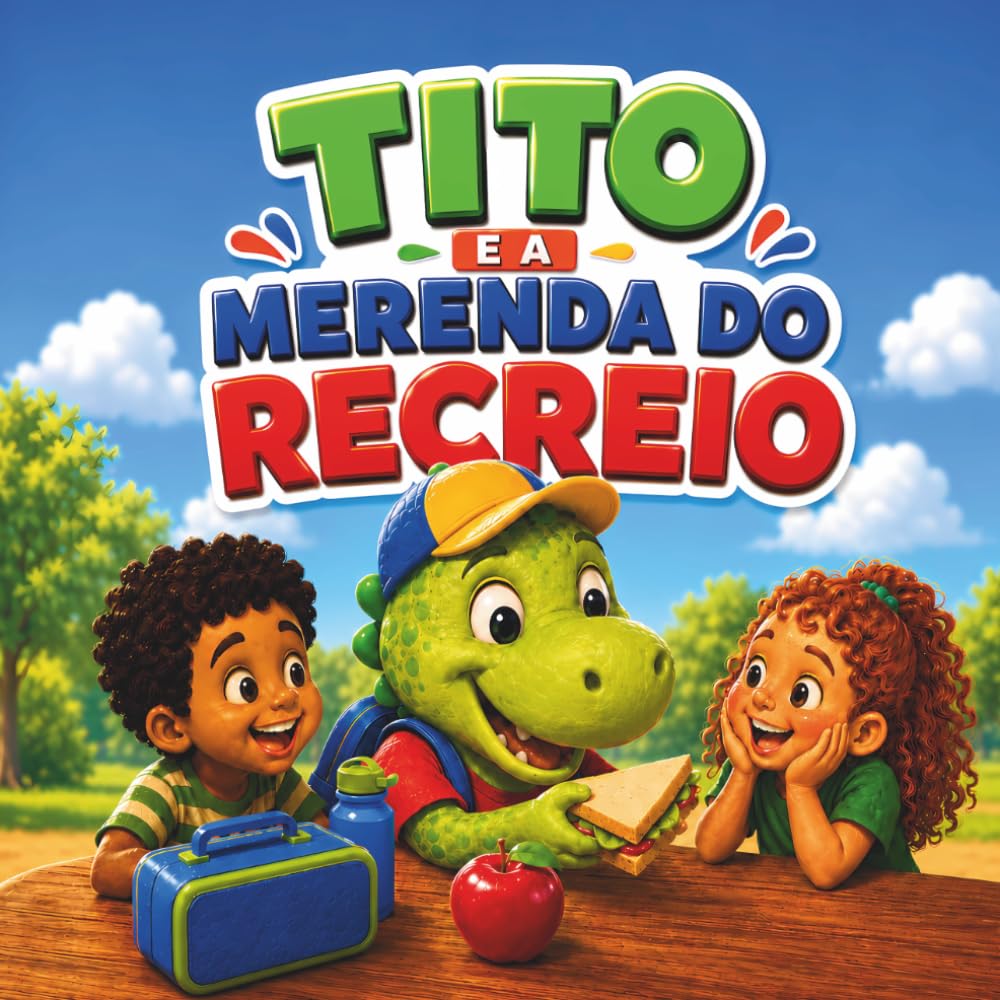 Tito e a Merenda do Recreio: Uma história divertida sobre partilha, cuidado e amizade (Tito, o Dinossauro na Escola)