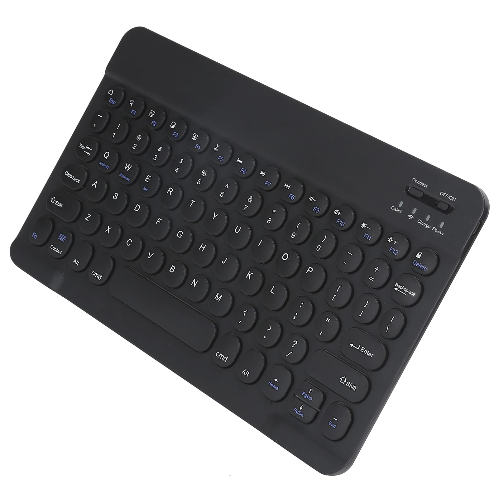 Tastiera wireless Smart Bluetooth per Pro di prima e seconda generazione ( 2015-2017), tastiera tablet da 12,9 pollici, con custodia in pelle, 64 tasti, pieghevole, facile da Tastiera wireless Smart Bluetooth per Pro di prima e seconda generazione ( 2015-2017), tastiera tablet da 12,9 pollici, con custodia in pelle, 64 tasti, pieghevole, facile da