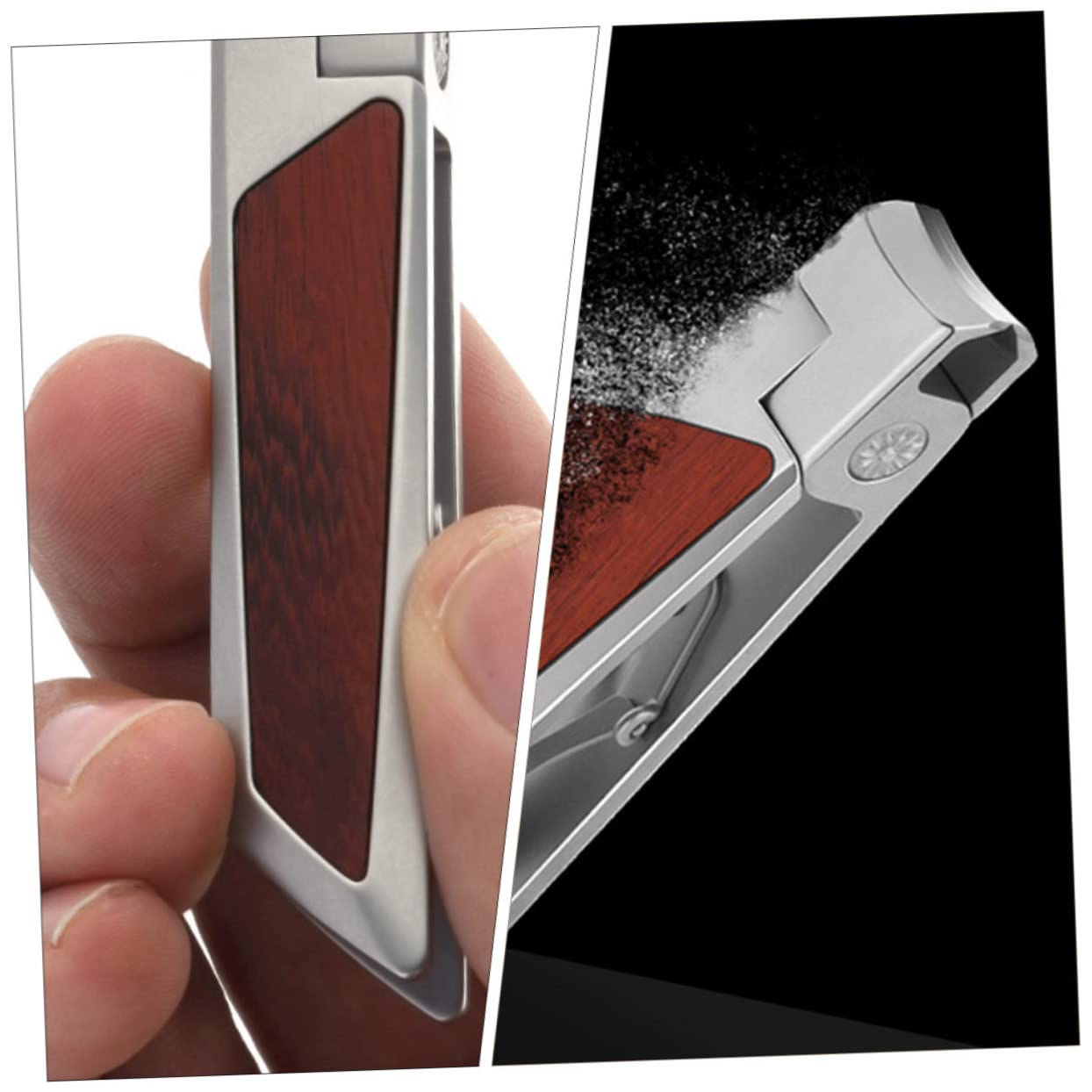 POPETPOP Tagliaunghie per Manicure Professionale e Uso Domestico in Acciaio Antiruggine Apertura Larga Design Resistente per Unghie Spesse