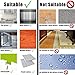 Royllent ，Peel and Stick Tile for Kitchen, Stick on Tiles Backsplash,Aluminium Mosaic Tile for Accent Glossy Wall,Furniture Decoration,1 sq.ft. (RACP-ZFX-10J)