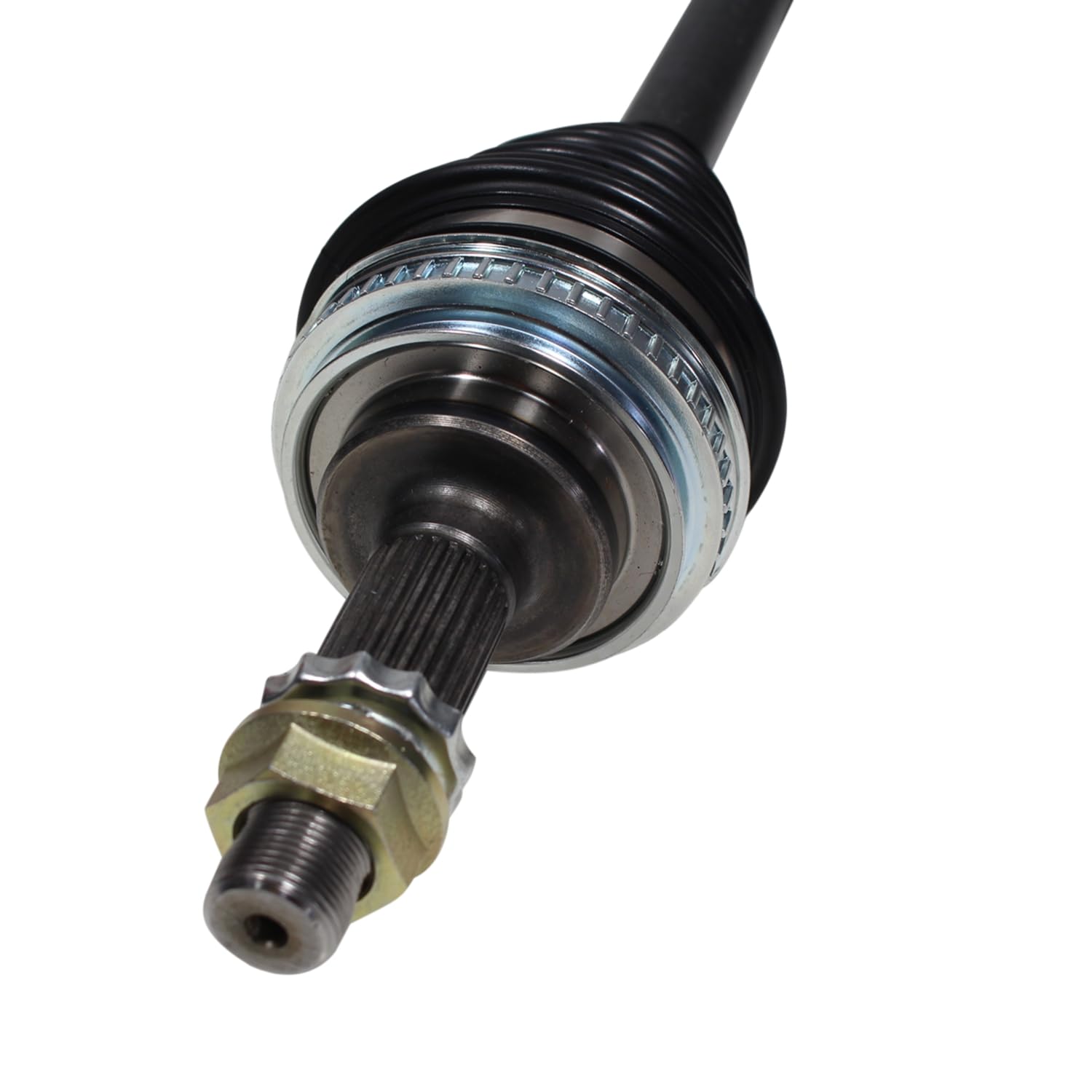GSP Right Front CV Axle Shaft Assembly – Passenger Side – 25-3/8" Compressed Length – 26 Spline Outer / 35 Spline Inner – 50-Tooth ABS Ring – Fits Select Ford Taurus & Mercury Sable