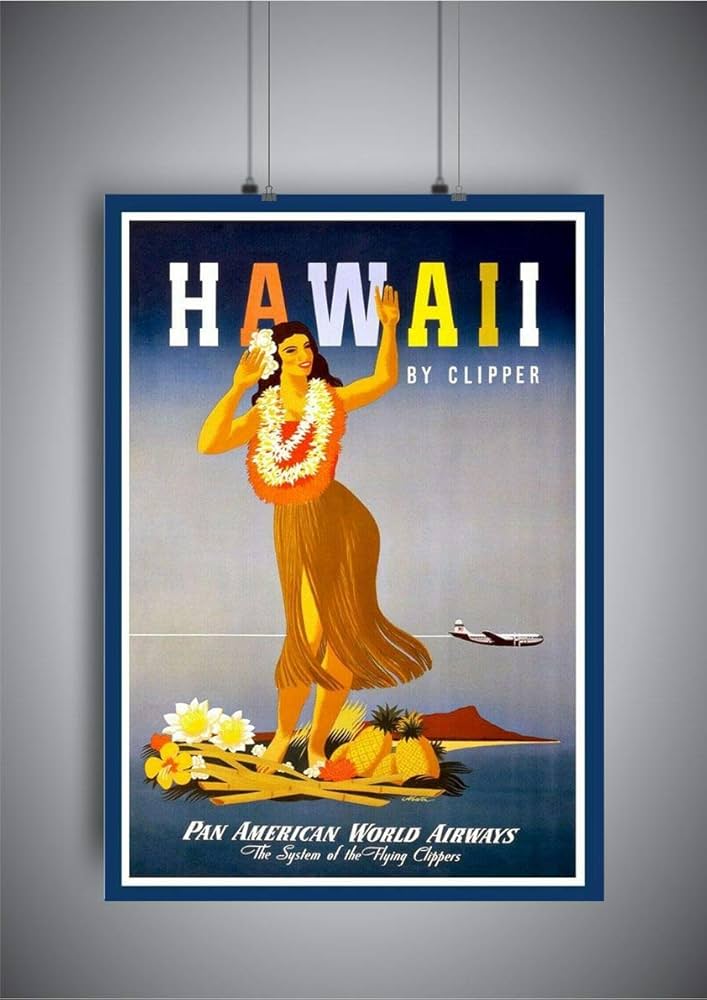 HAWAII ヴィンテージポスター 71zoBjIrICS._AC_UL210_SR210,