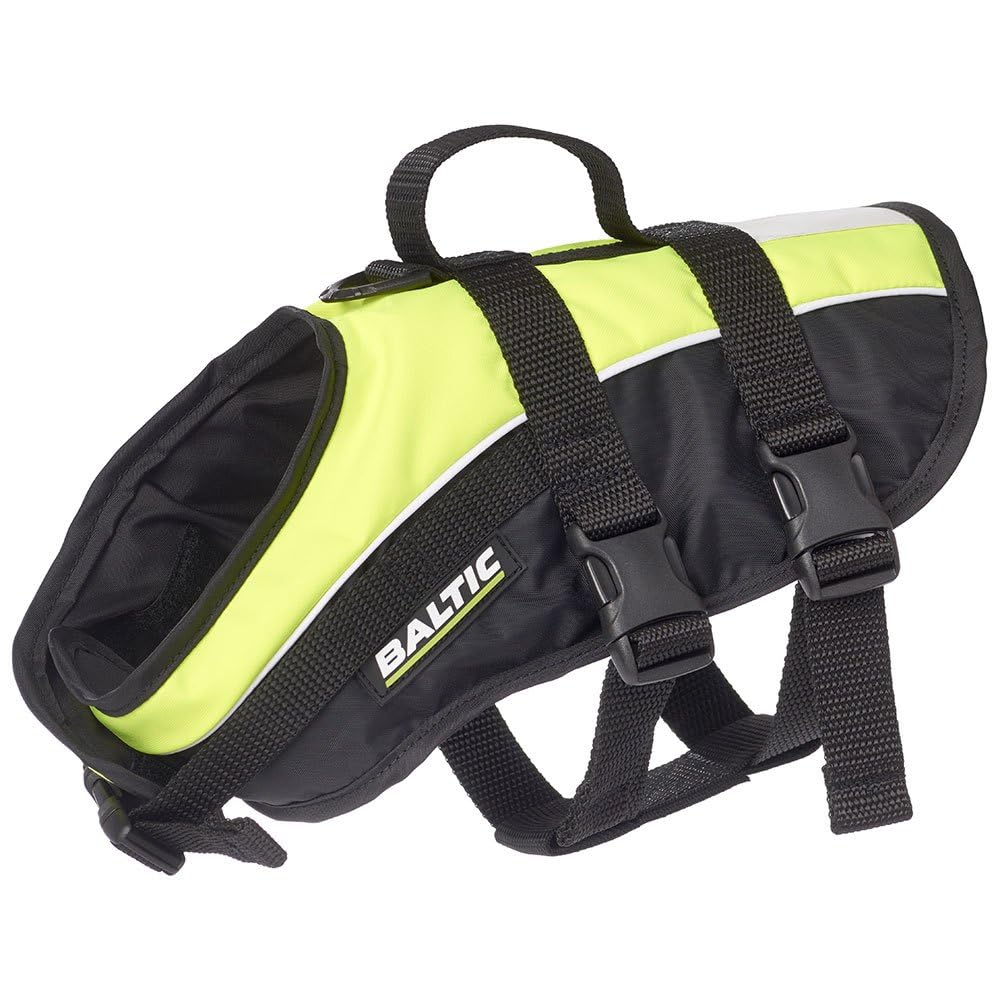 Baltic Pet buoyancy aid Mascot UVyellow/black XXL40++KG UVyellow/black XXL