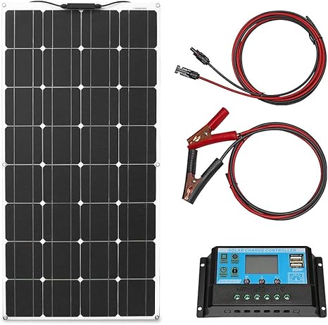 Amazon ソーラーパネル 100w 12v 単結晶 フレキシブル 太陽光発電キット 10a コントローラー Rv 船舶 テント アウトドア 住宅 防災などに活躍 100w ソーラーキット 太陽光パネル Amazon ソーラーパネル 100w 12v 単結晶 フレキシブル 太陽光発電キット 10a コントローラー Rv 船舶 テント アウトドア 住宅 防災などに活躍 100w ソーラーキット 太陽光パネル