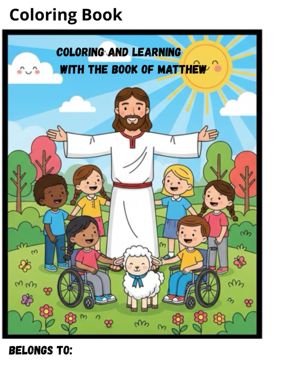 Coloring and Learning with: the Book of Matthew