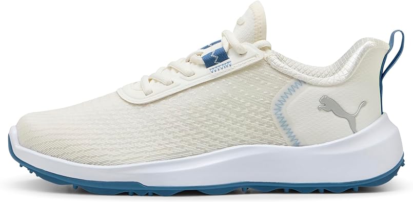 Puma Golf Fusion Crush Sport, Warm White-Blue Horizon, 8