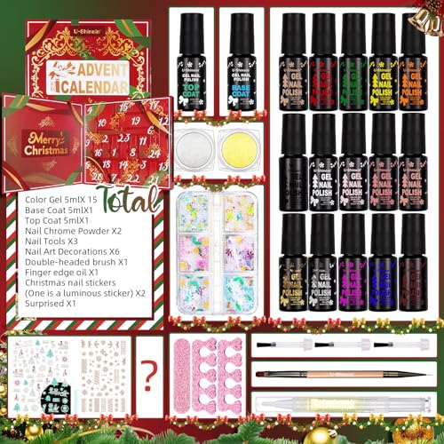Calendario de Adviento Nail Polish 2025 24 piezas miniatura 2