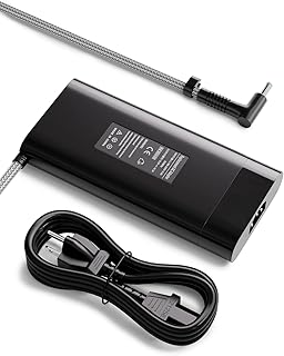 200W AC Adapter Laptop Charger Compatible with HP OMEN Pavilion 15 17 Victus Gaming Laptop Charger, ZBook Firefly 15 17 G3 G4 G5 G6 G8 Spare L00818-850 TPN-CA03 L00895-003 W2F75AA Power Supply Cord