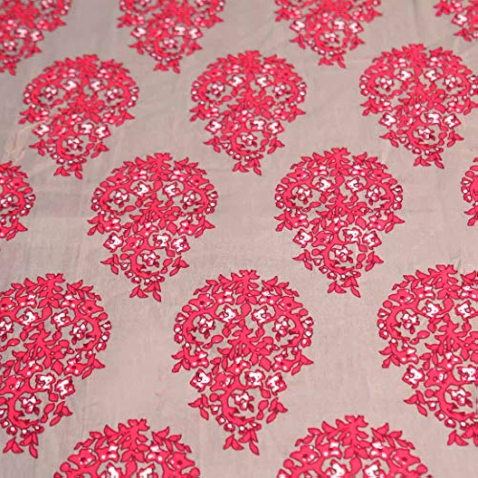 Handmade Cotton Rectangular Table Cover for 4 Seater