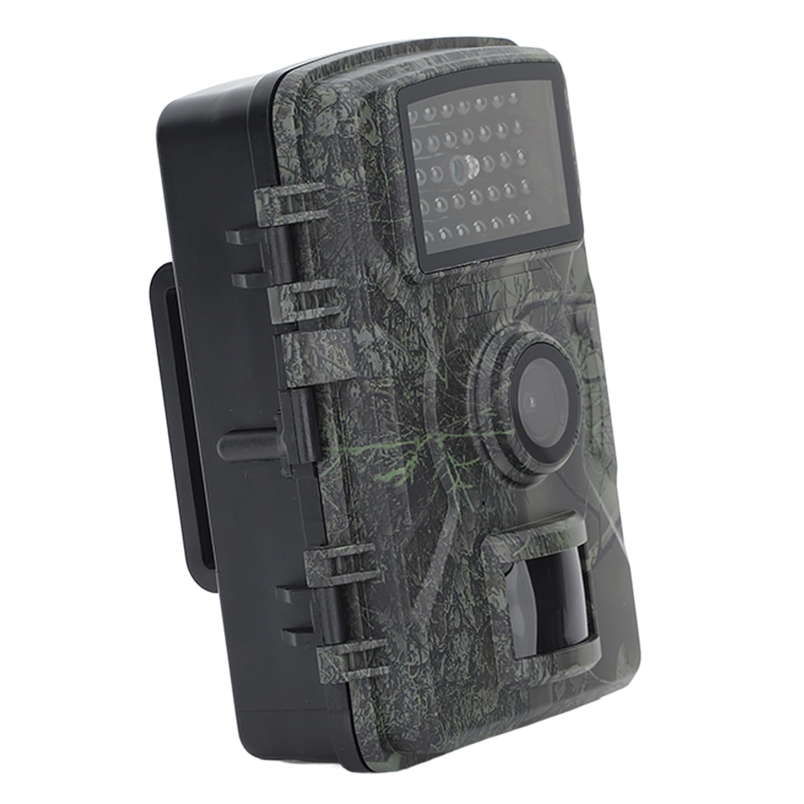 Jectse Cámara de Rasteo, Cámara de Caza 1080p HD 16MP con -Disparador 0.7S Activada por Movimento, Visonn Nocturna por Movimiento PIR, Resistente Al Agua IP66, Lente de Ángulo de 60