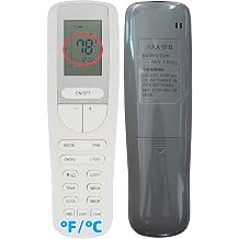 Replacment Remote Control Compatible for GREE Air Conditioner Remote Control Model YAA1FB YAA1FBF YAA1FB1 YAA1FB1F Display Both in Celsius and Fahrenheit