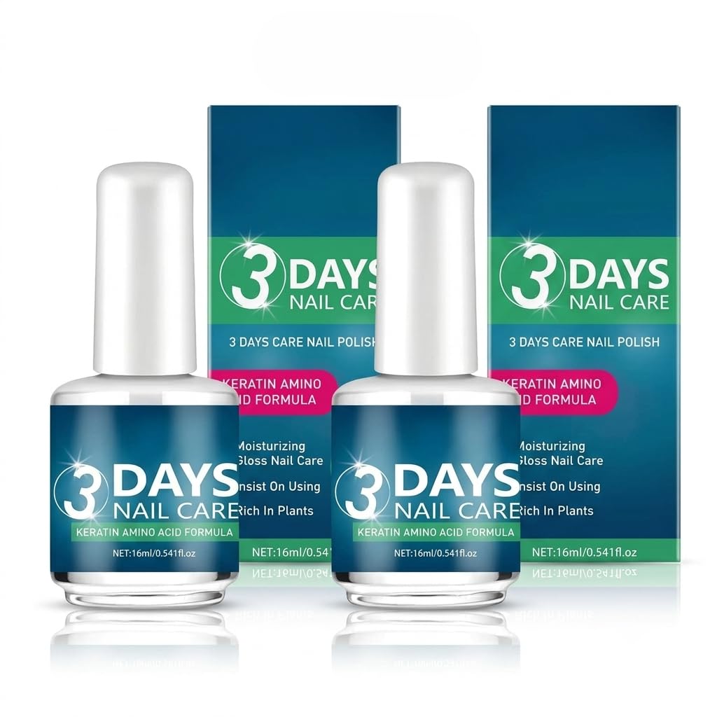 3 Days Nail Care Oil with Keratin 15ml | Nail & Cuticle Conditioning Oil for Dry, Weak & Fragile Nails | Hydrating Formula to Moisturize Nails & Cuticles | Strengthens the Appearance of Nails | Daily Nail Care Treatment-image-43