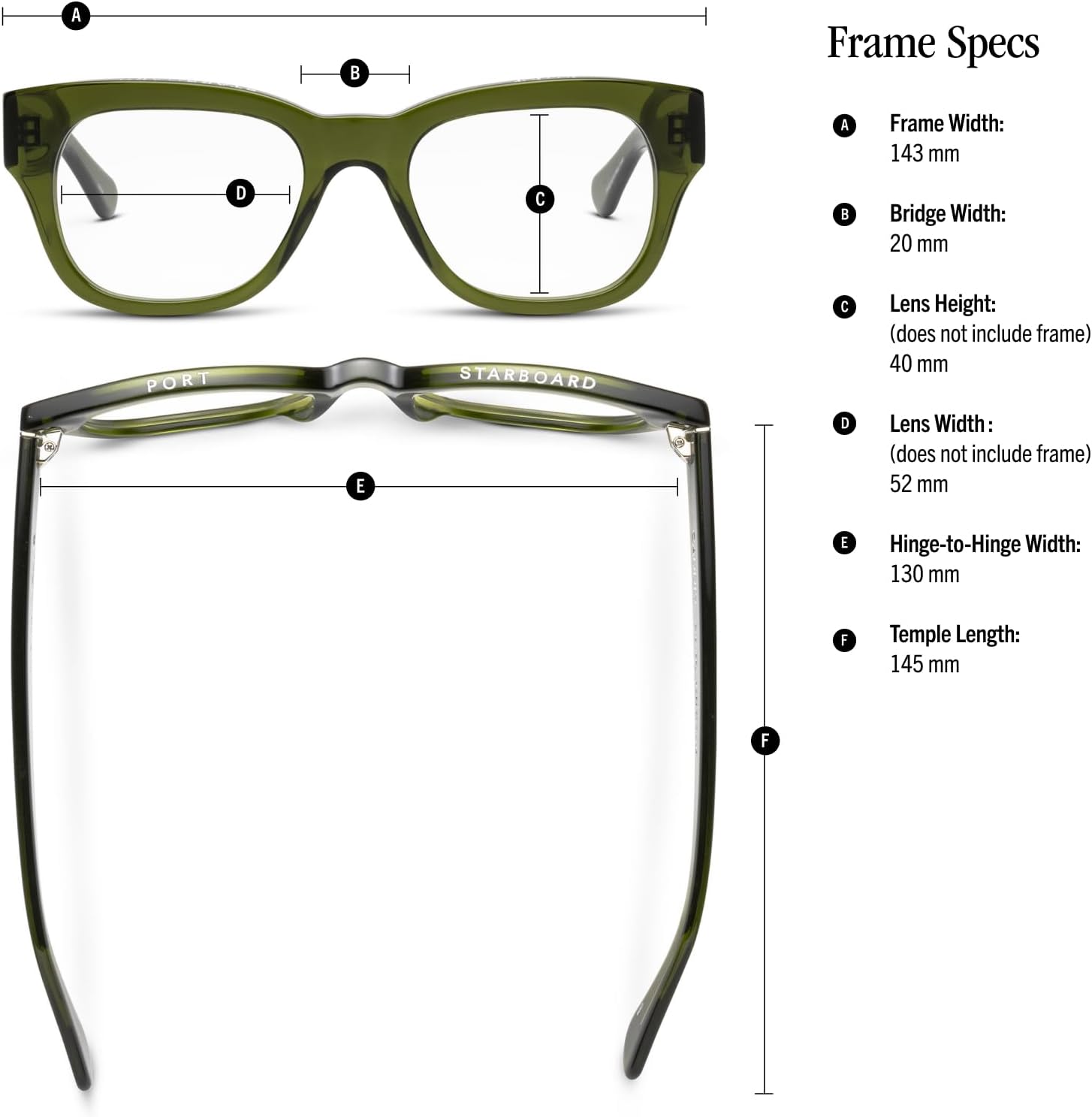 CADDIS Miklos Unisex Reading Glasses with Magnification - Image 4