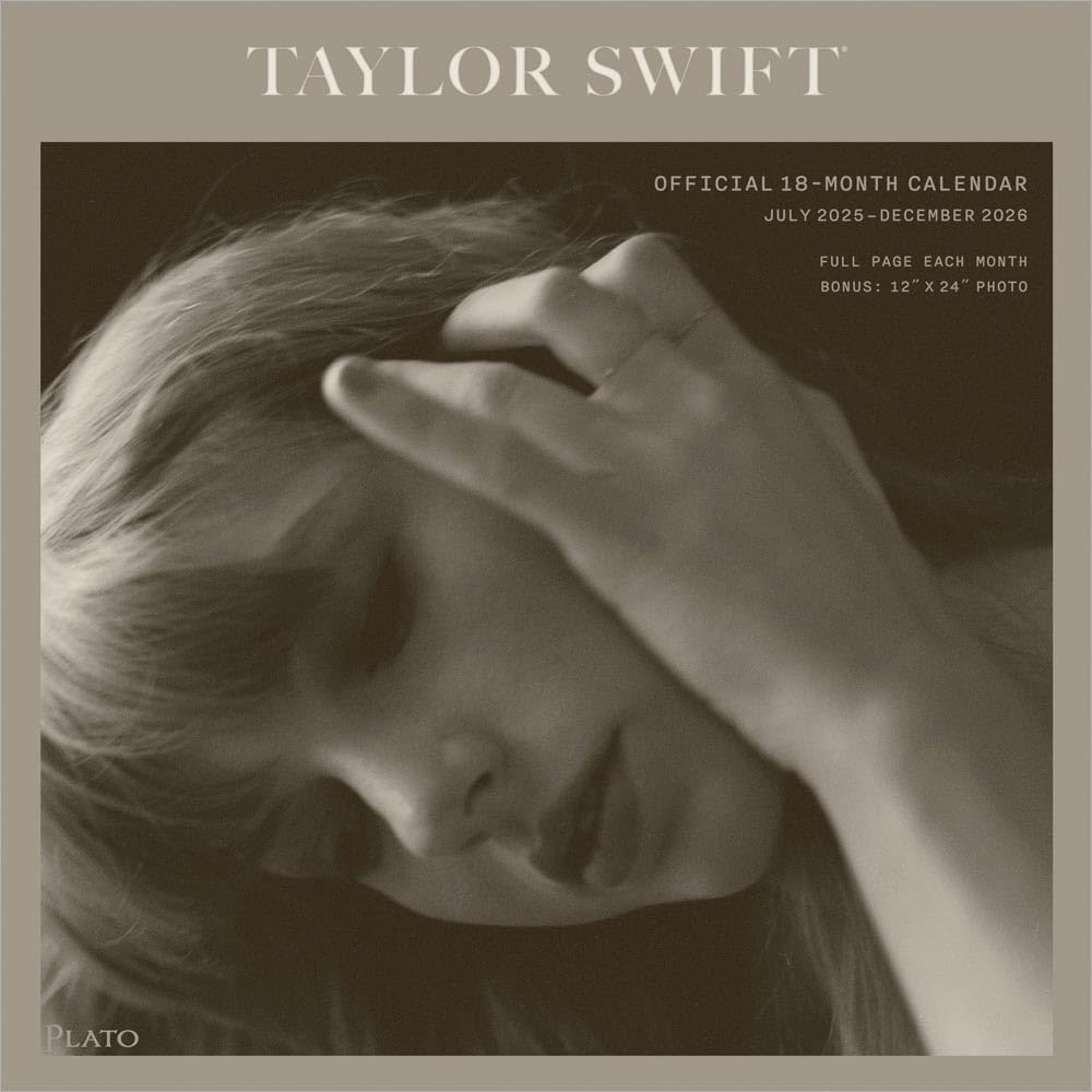 Taylor Swift / テイラー・スウィフト カレンダー３部 Taylor Swift OFFICIAL 2026 Calendar | Mini 18cm x 18cm | 100