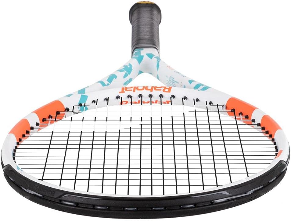 Babolat Evoke 102 Women's Strung Tennis Racquet, Blue/White/Orange (4 1/4" Grip) : Sports & Outdoors
