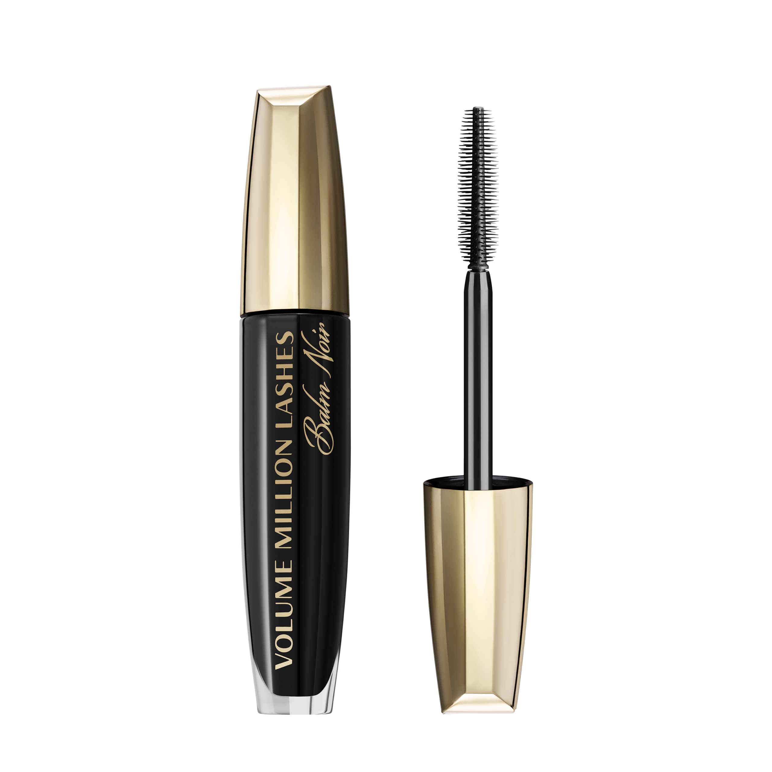 L'Oreal Paris Volume Million Lashes Balm Noir Mascara, Black, 99% natural, Hypoallergenic, Volume & Care