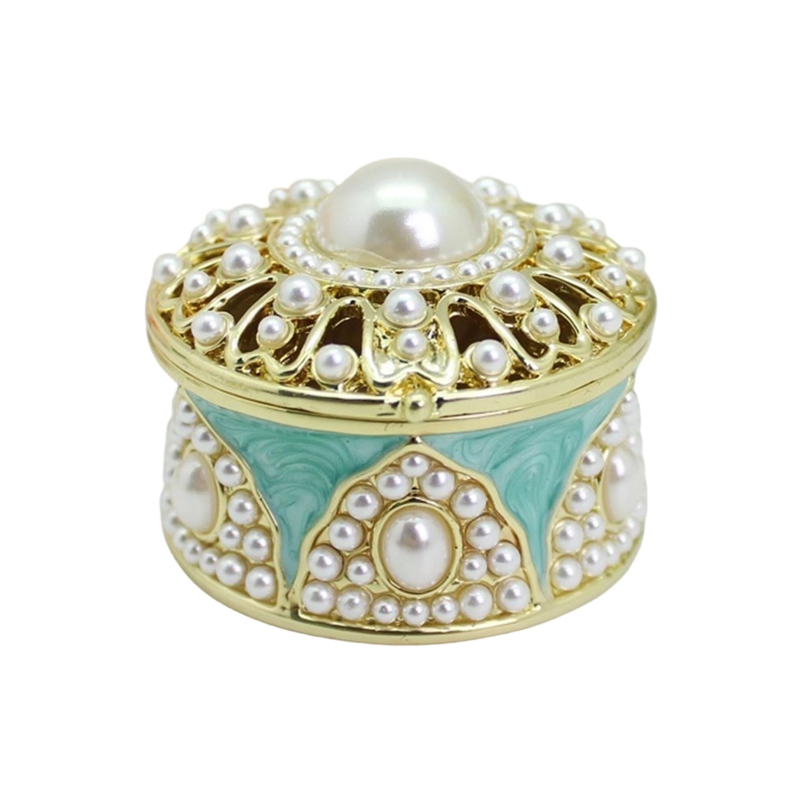 Msioytog Portable Jewelry Case Beautiful Jewelry Box Business Presentation Box for Women Earrings Rings and Necklaces Modern Accessory Planner