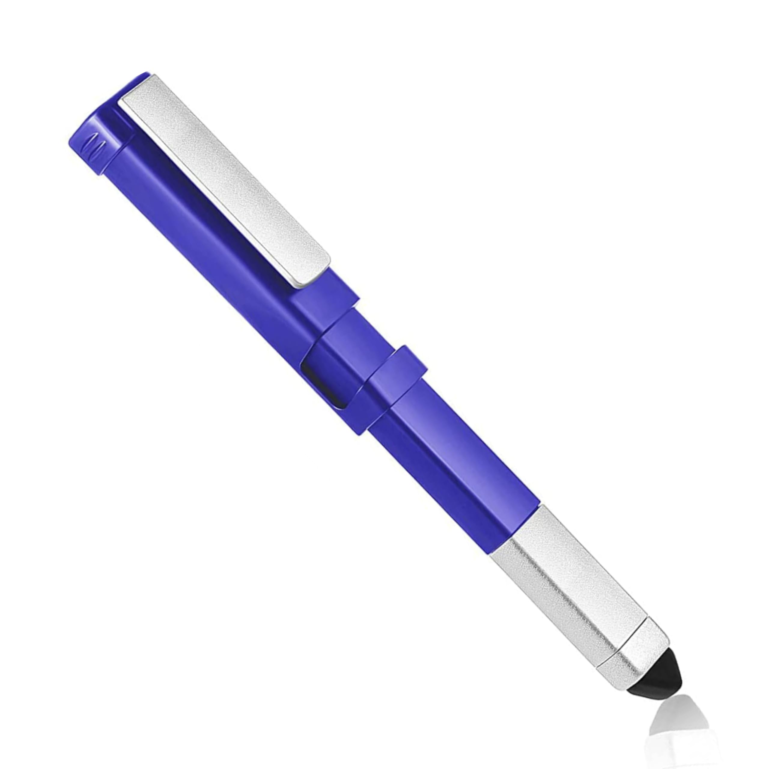 4-in-1 Multi-Function Tech Tool Pen – Stylus, Ballpoint Pen, Phone Holder & Screwdriver Set – Compact Pocket Tool for Home, Office & School Use (Multicolor) (1, Blue)-image-17