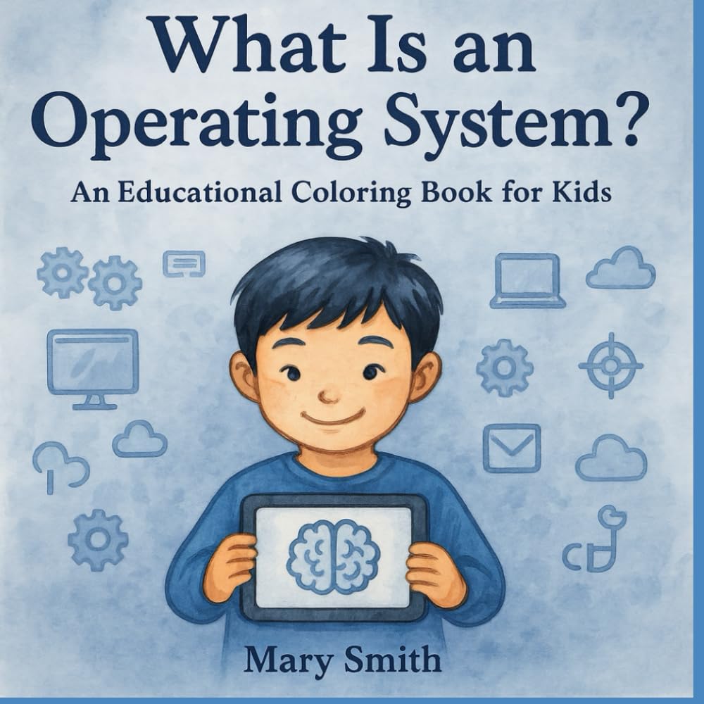 What Is an Operating System?: An Educational Coloring Book for Kids (Byte by Byte)