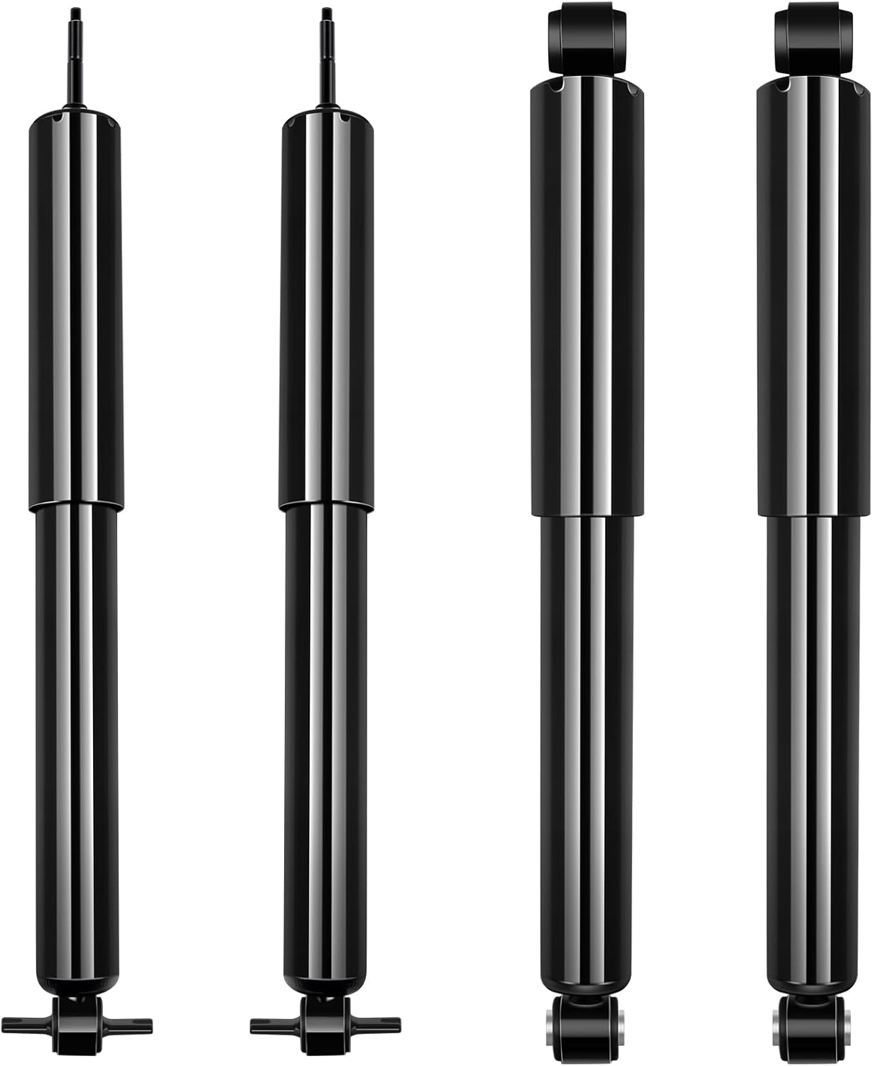 AUTOMUTO 4 Pcs Struts Shock Absorbers Compatible with 1987-1995 for Jeep Wrangler with 344088 344092 Auto Shocks - Front Rear