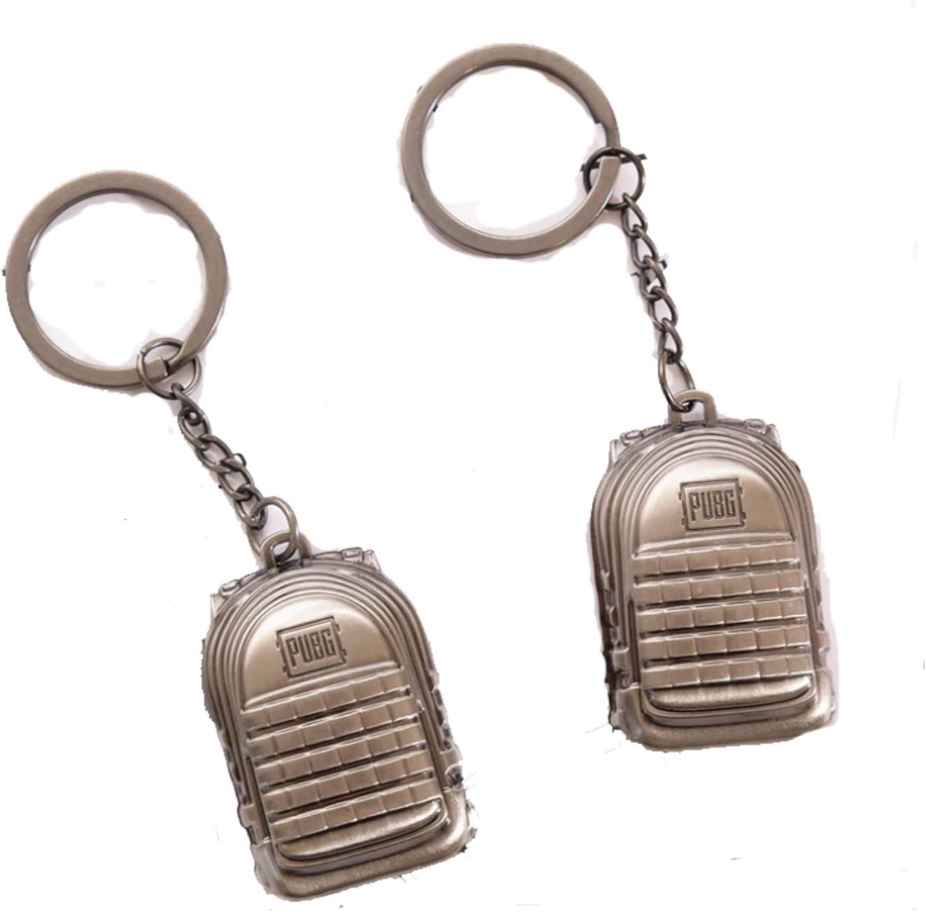 For PUBG Pistol Helmet Backpack Flat pom Keychain Four-piece (PUBG Backpack)