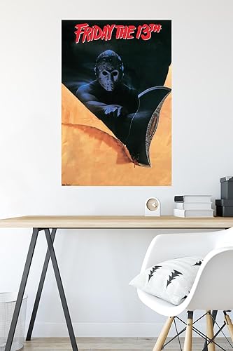 Miniatura 4 de Trends International Friday The 13th - Póster de pared de una hoja, 22.375 x 34 pulgadas, versión premium sin marco