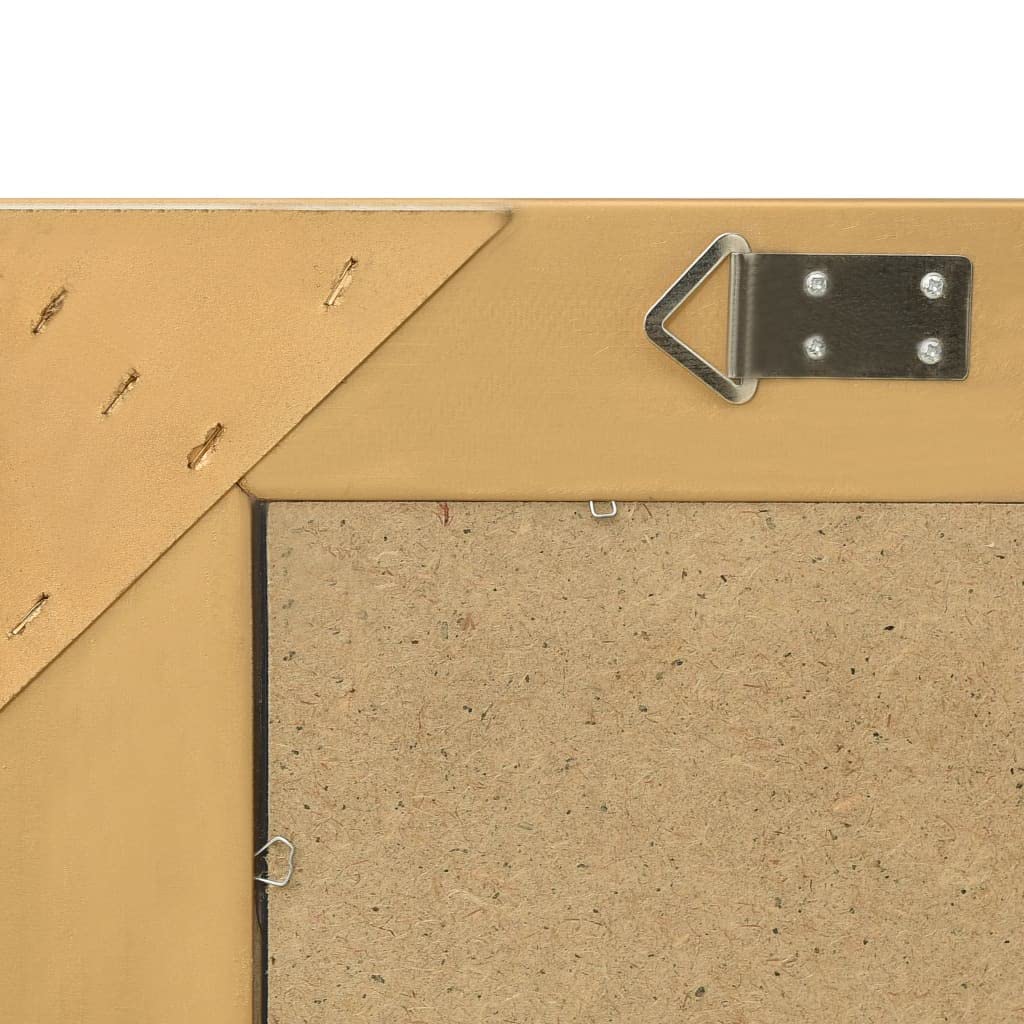 Specchio Da Parete Antico In Stile Barocco 50 X 60 Cm, Dorato Con Cornice Decorata, Per Camera Da Letto