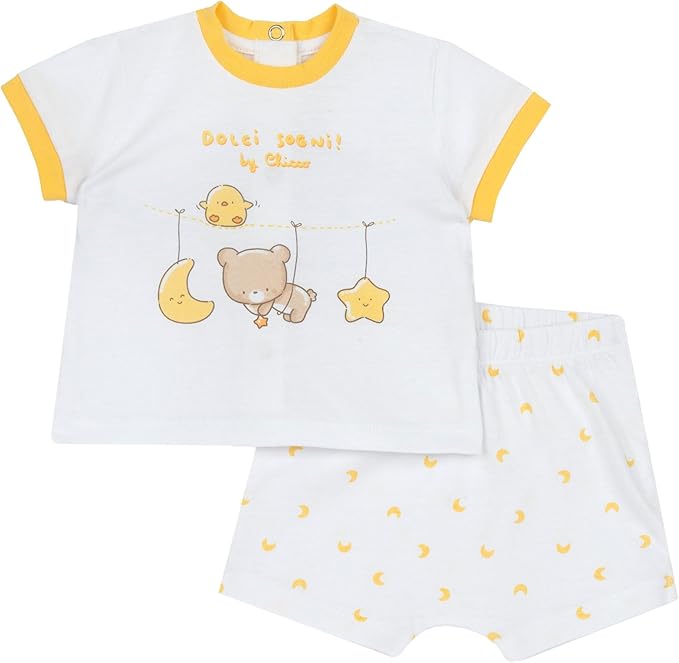 Pantaloncini Chicco Neonata In Cotone - Moda Estiva Con Stampa Surf - Foto 10