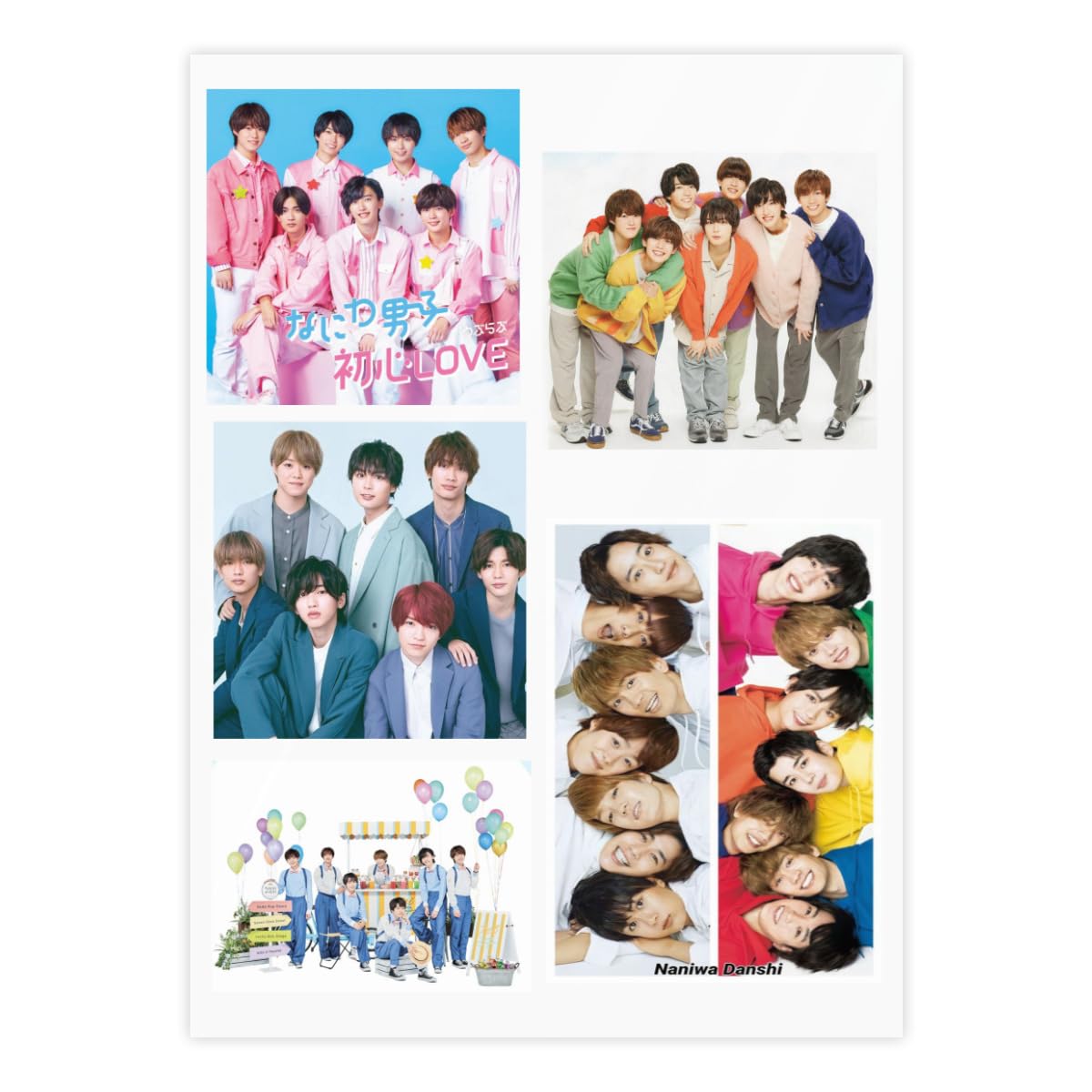 Amazon | なにわノ男子 なにわノだんし なにふぁむ 防水ステッカー