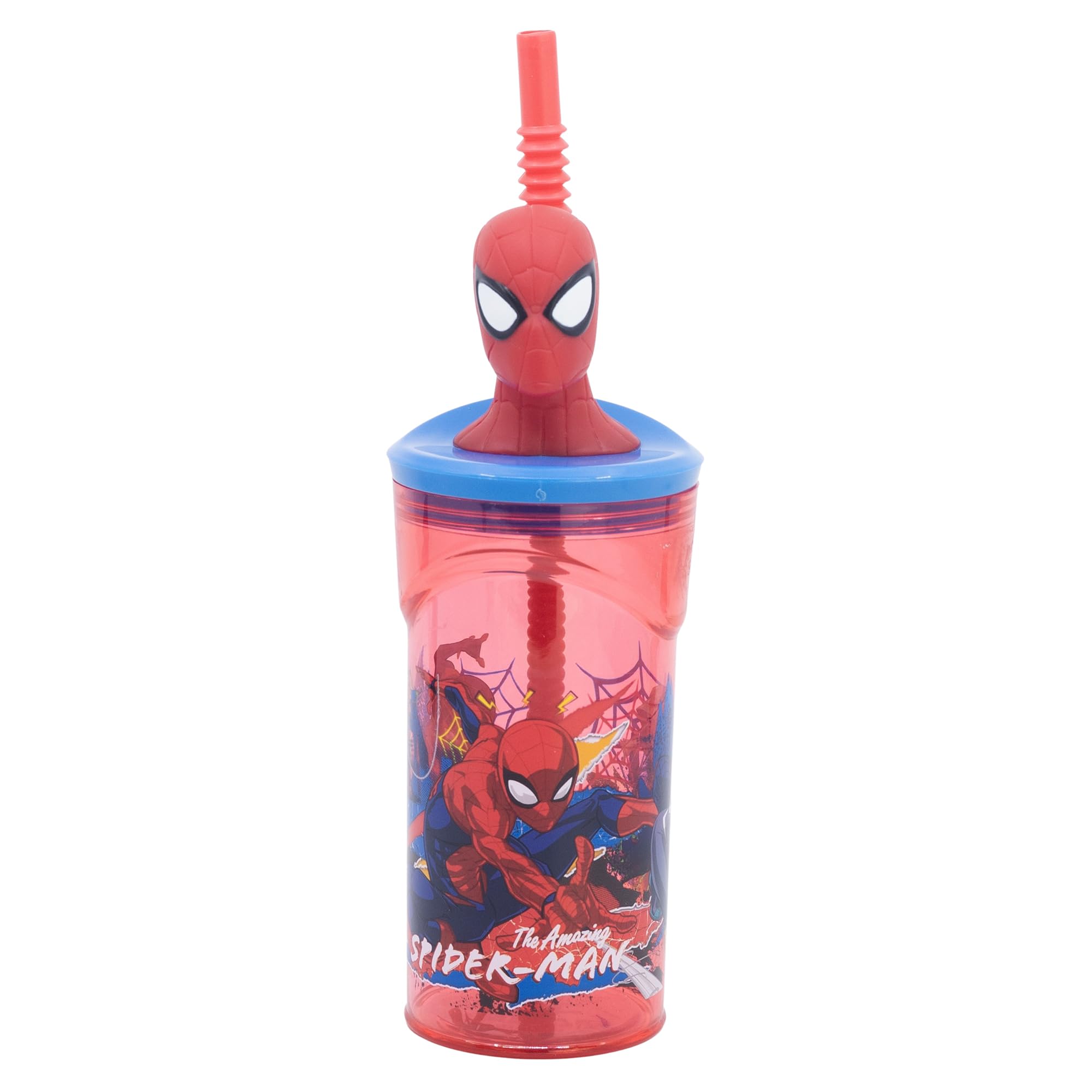 Stor VASO FIGURITA 3D 360 ML SPIDERMAN MOVING TARGET
