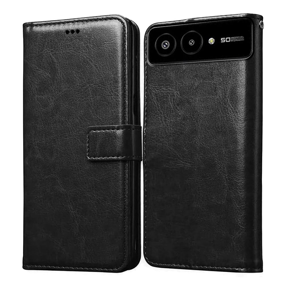 Lava Blaze AMOLED 2 5G Flip Cover - Leather & Stand -11