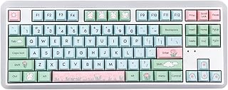 EPOMAKER Alice’s Adventure 156 Keys Cherry Profile PBT Dye Sublimation Keycaps Set for Mechanical Gaming Keyboard, Compatible with Cherry Gateron Kailh Otemu MX Structure