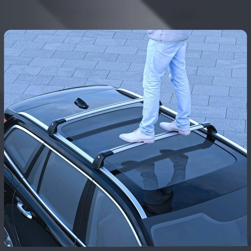 Portabicicletas techo seguro para barras transversales de coche y portaequipajes 3
