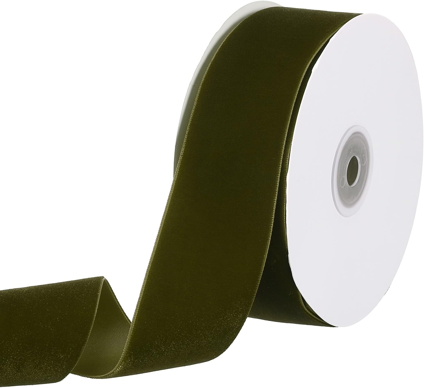 PATIKIL Velvet Ribbon 1-1/2 Inch 10 Yard, 1 Roll Polyester Single Face Spool for Gift Wrapping Wedding Flower Bouquet Bow Handmade Craft Decorations, Burgundy
